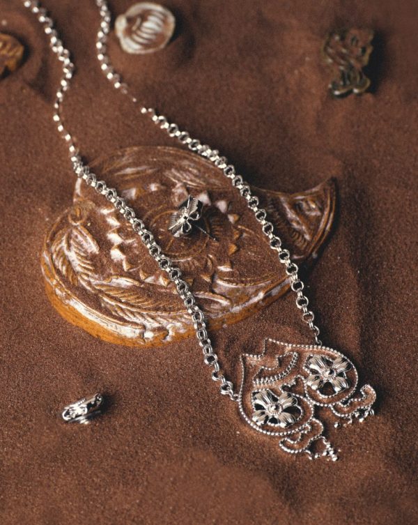 Lucky Peach Pendant Necklace