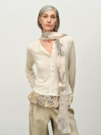 "Garden Dream" Ramie Scarf