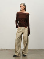 Vintage Washed Straight-Leg Jeans