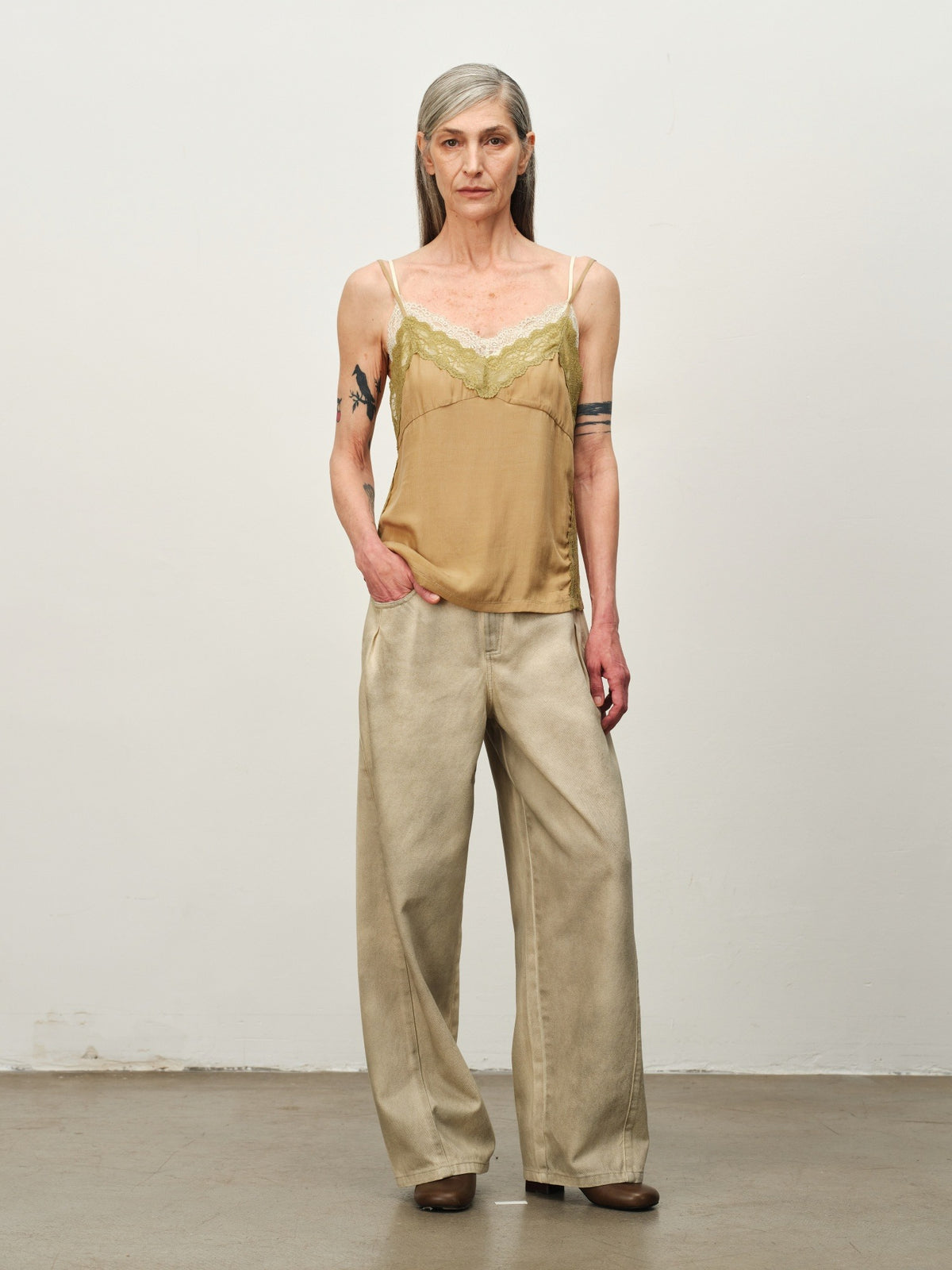 Layered Lace V-Neck Cami