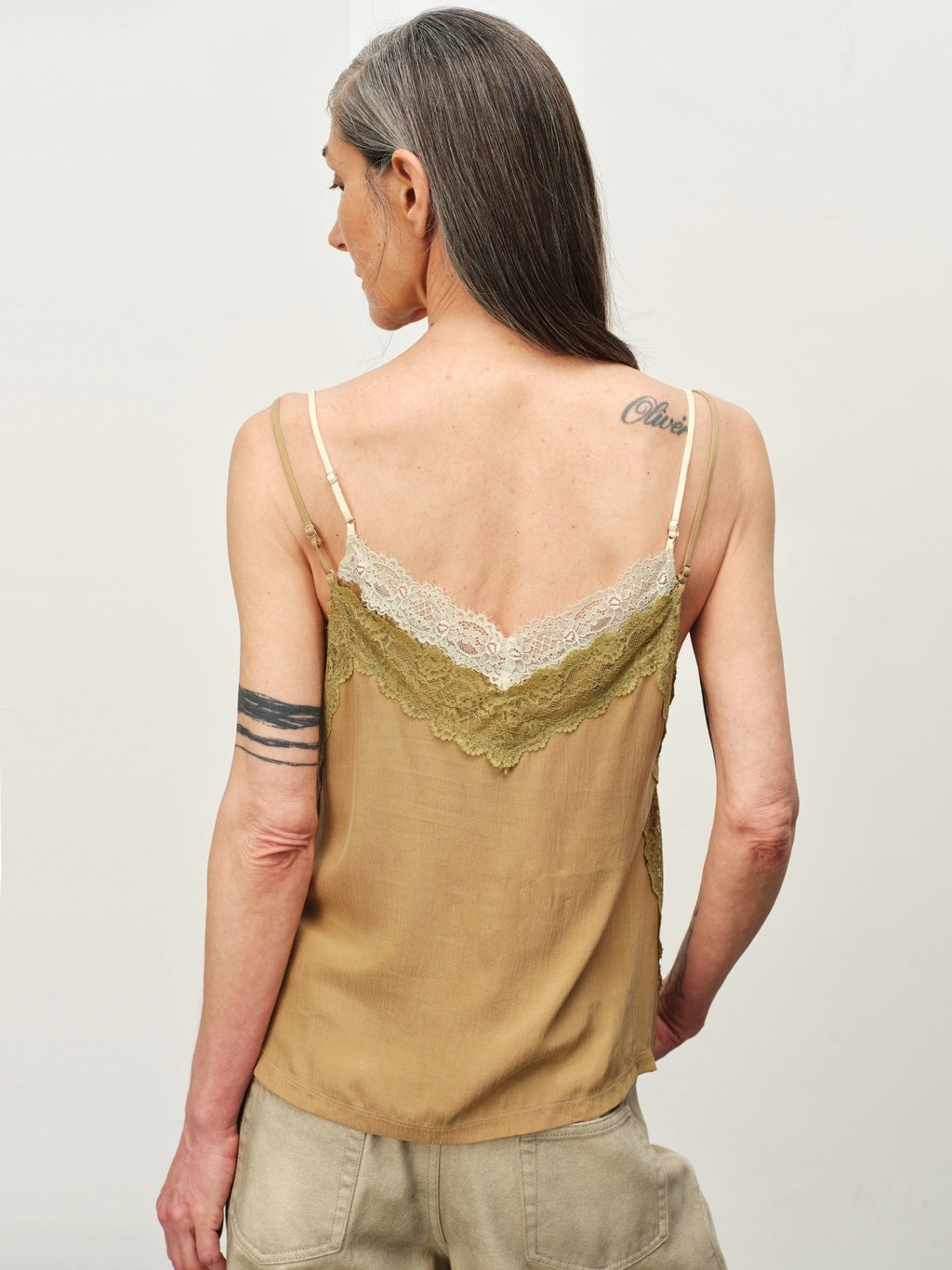 Layered Lace V-Neck Cami
