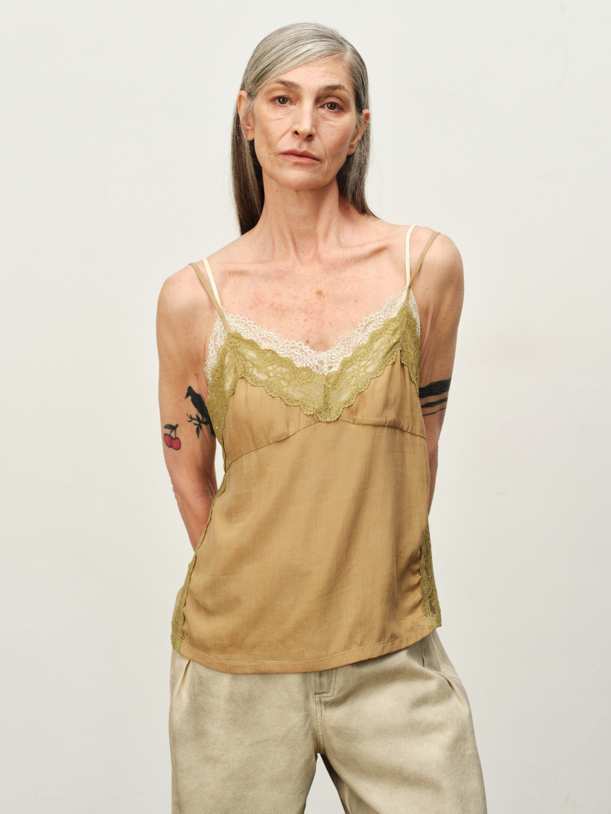 Layered Lace V-Neck Cami