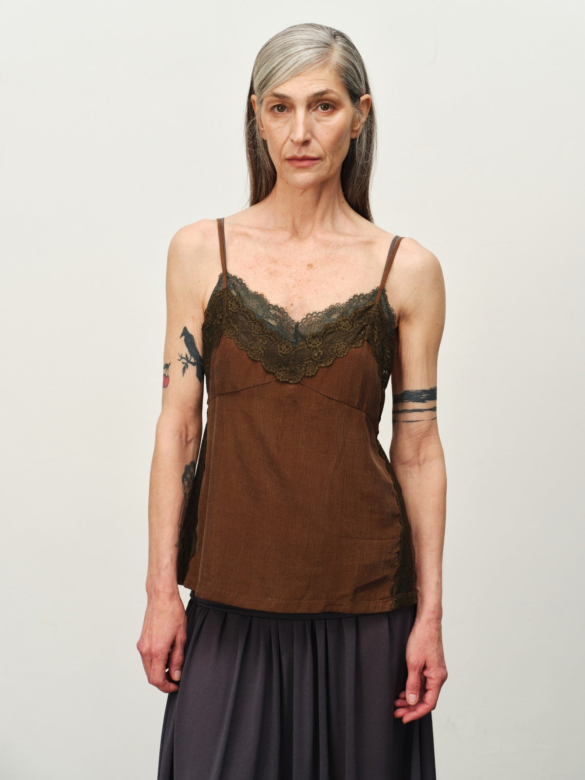 Layered Lace V-Neck Cami