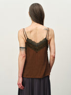 Layered Lace V-Neck Cami