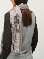 Colorblock Lace-Hem Layered Tee