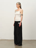 Colorblock Lace Cami Top