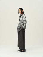 Alpaca Henley Knit Top
