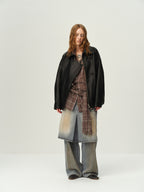 Faux Two-Piece Denim Culottes