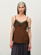 Layered Lace V-Neck Cami