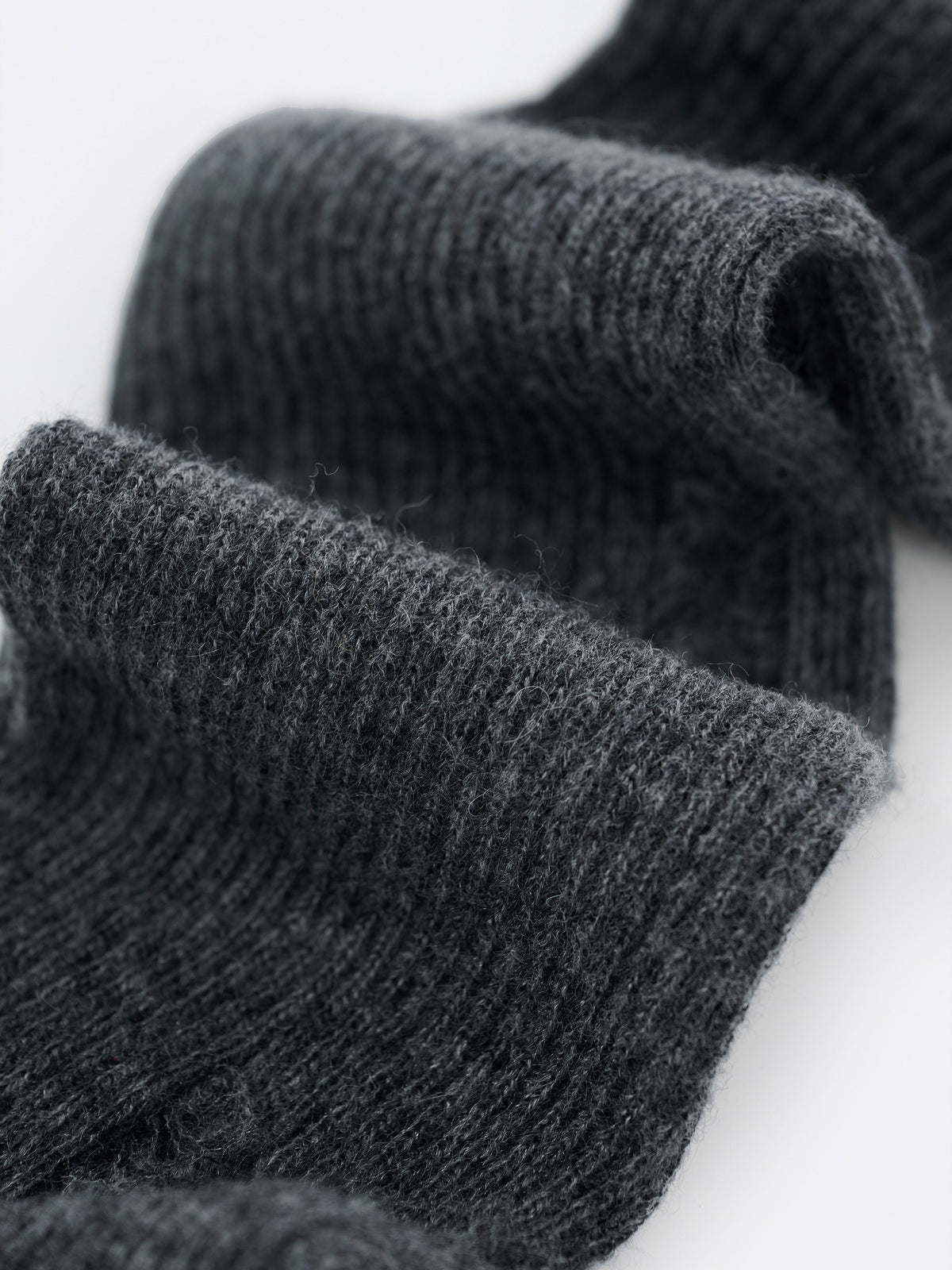 Alpaca Wool Button-Slit Leg Warmers