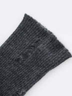 Alpaca Wool Button-Slit Leg Warmers