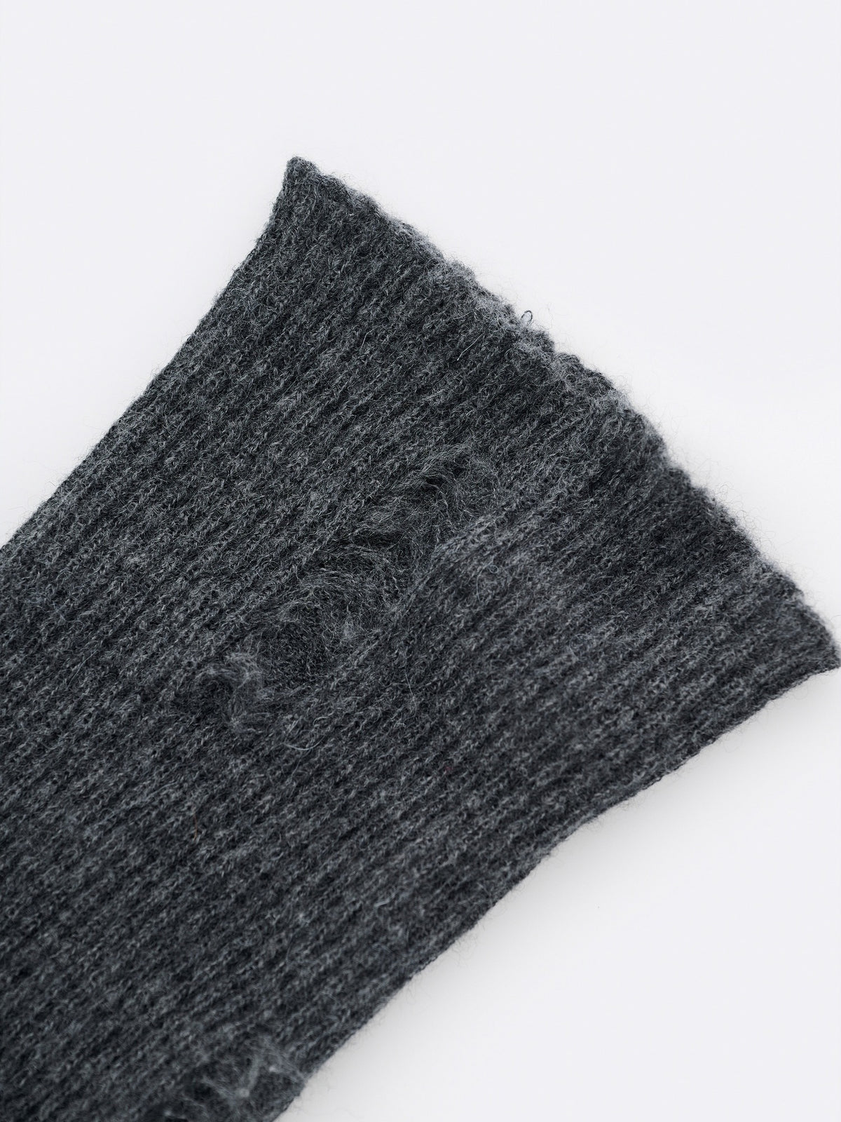 Alpaca Wool Button-Slit Leg Warmers