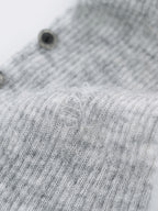 Alpaca Wool Button-Slit Leg Warmers