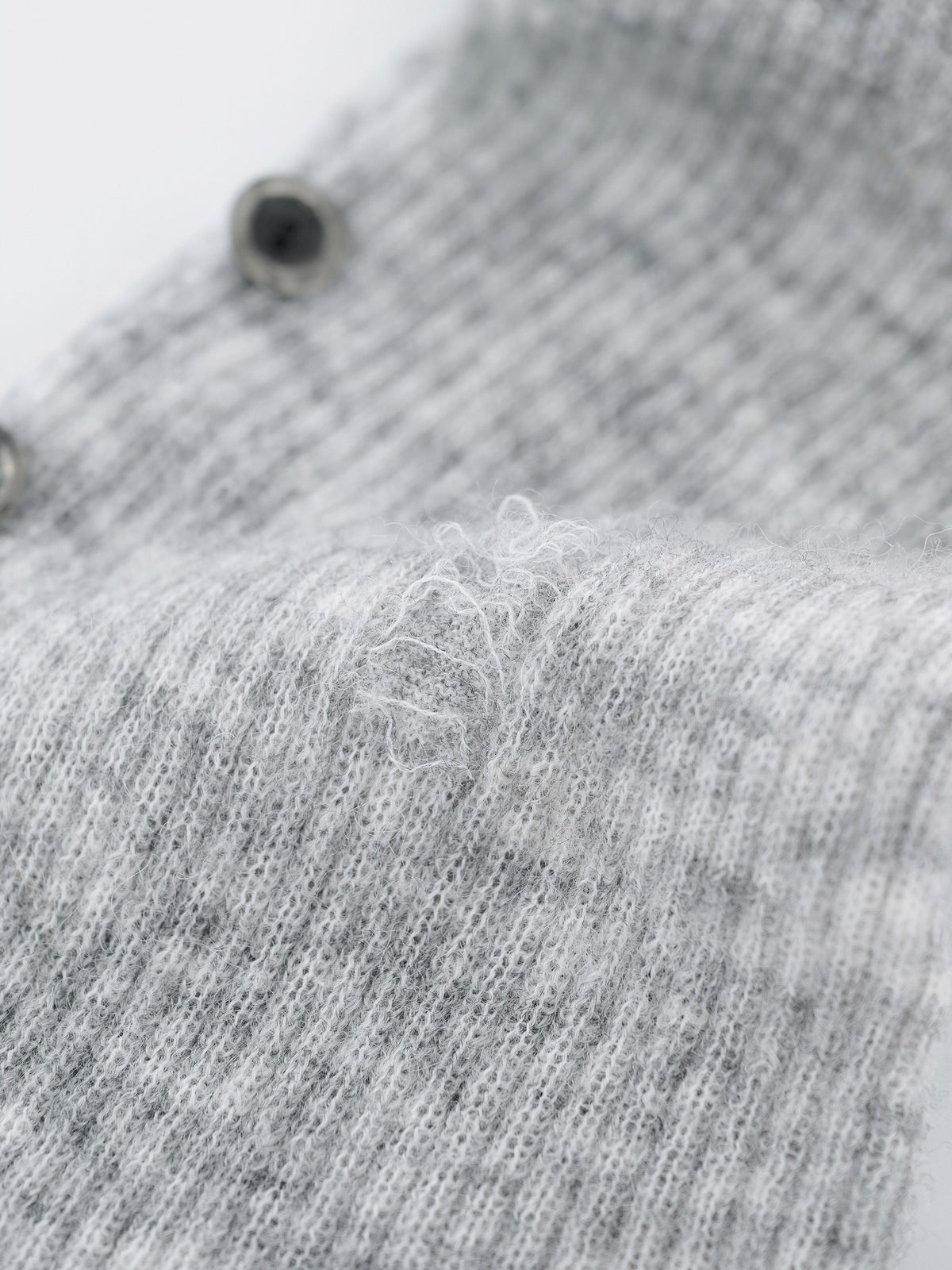 Alpaca Wool Button-Slit Leg Warmers