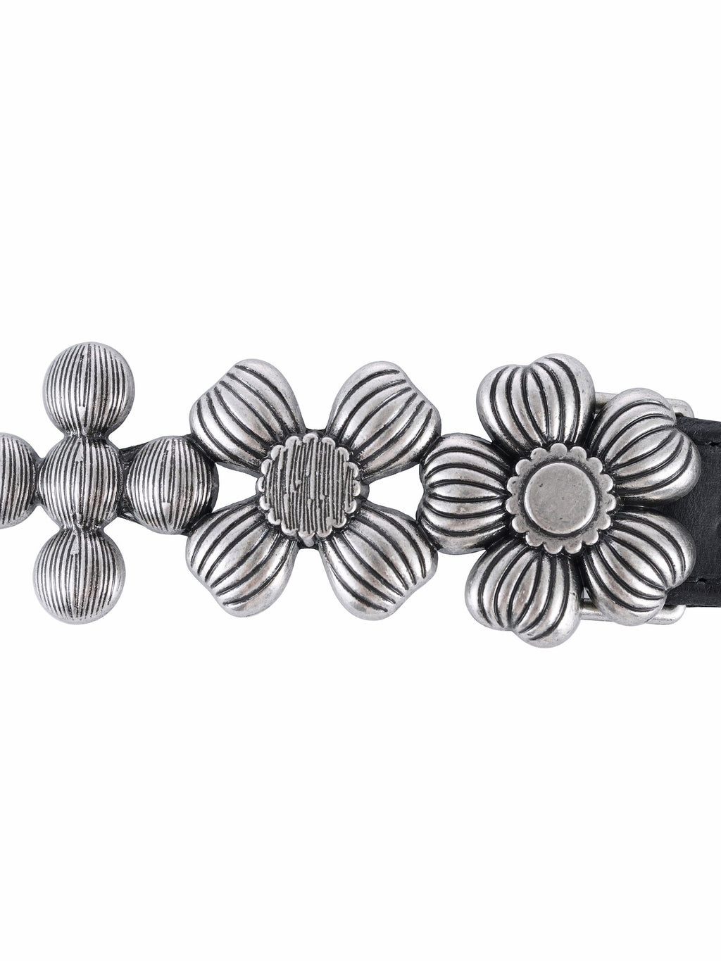"Dreaming Blooms" 3D Flower Studded Belt
