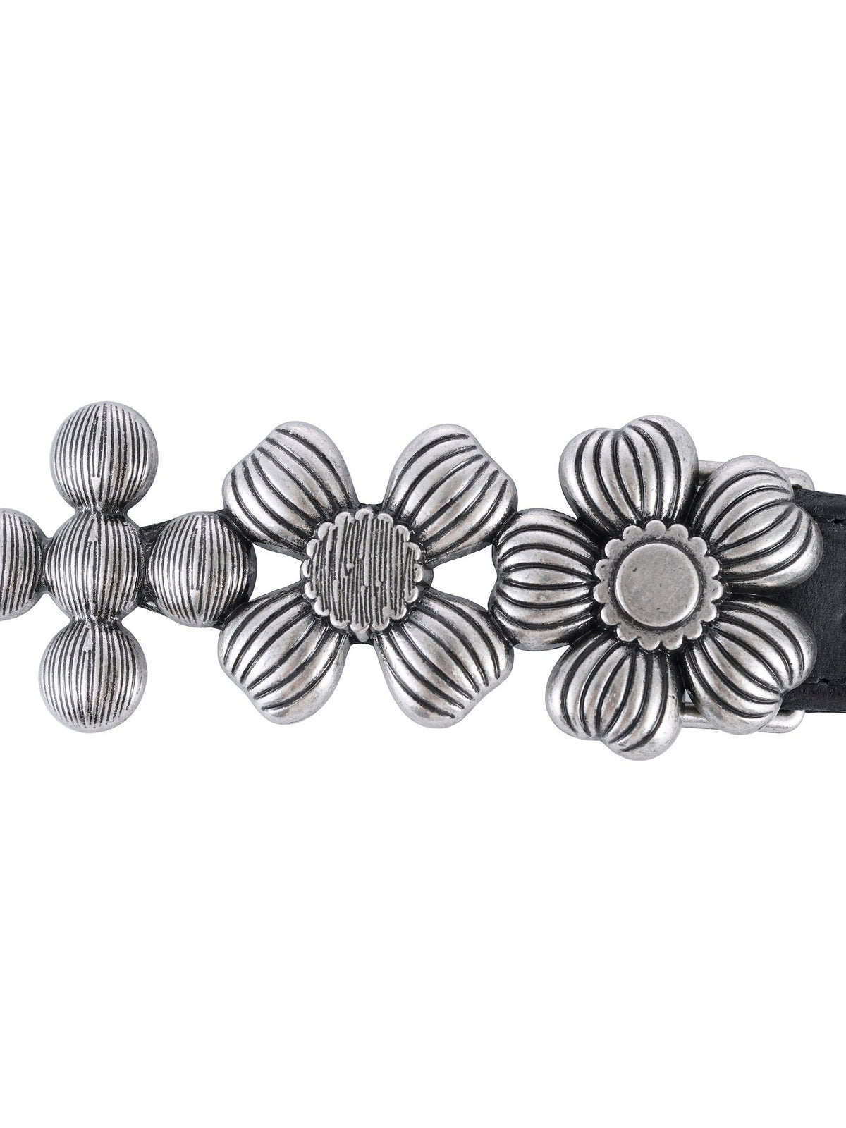"Dreaming Blooms" 3D Flower Studded Belt