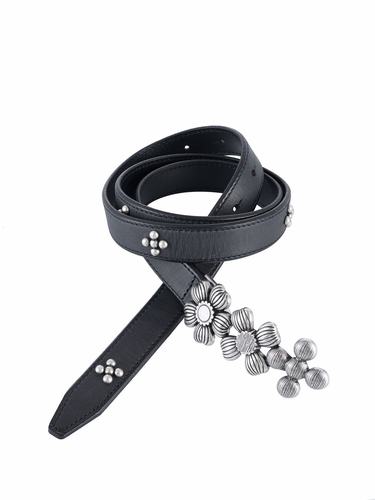 "Dreaming Blooms" 3D Flower Studded Belt
