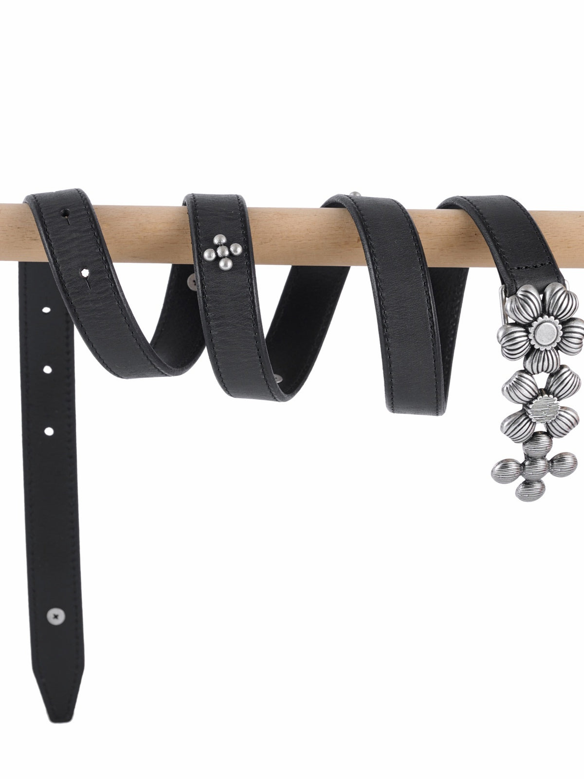 "Dreaming Blooms" 3D Flower Studded Belt