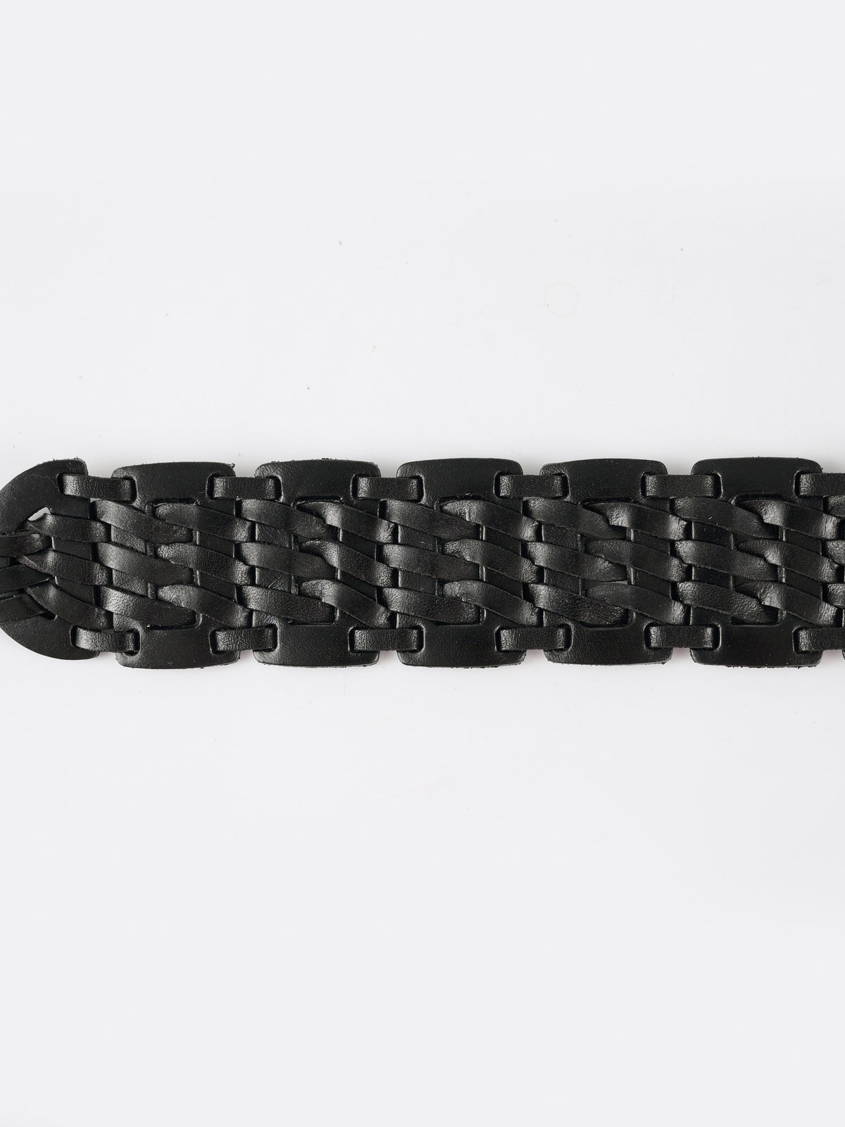 Braided Leather Belt