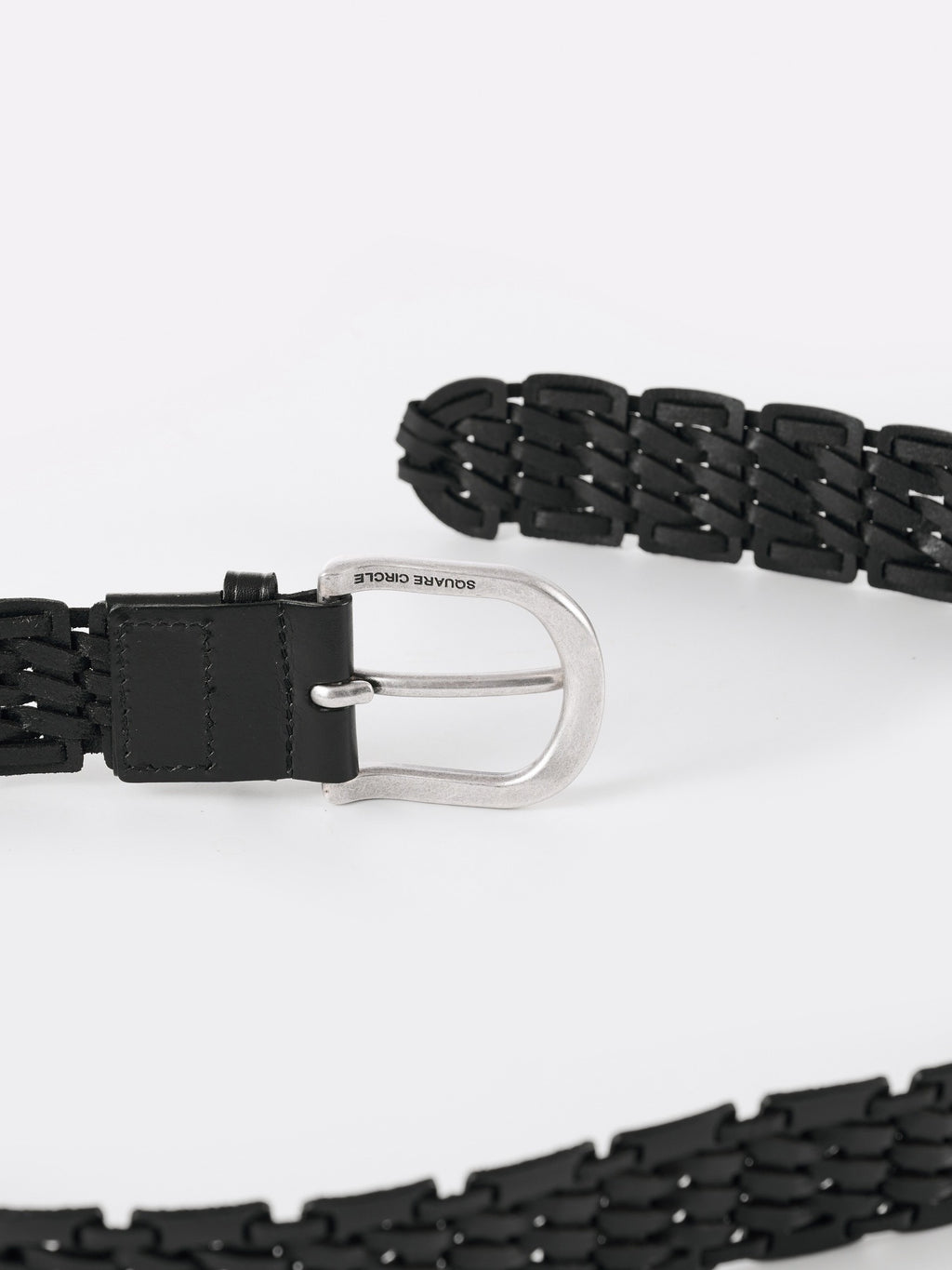 Braided Leather Belt
