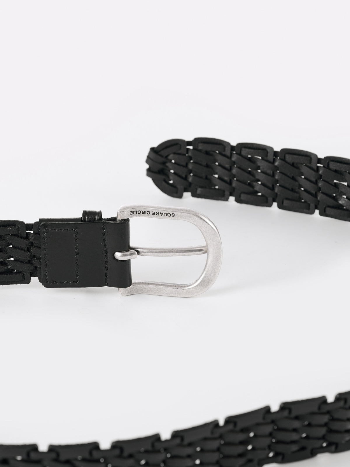 Braided Leather Belt