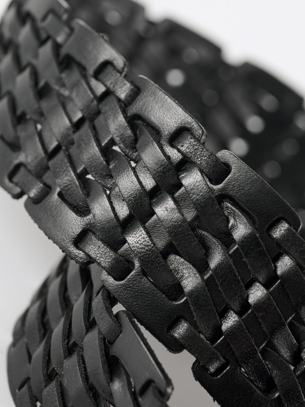 Braided Leather Belt