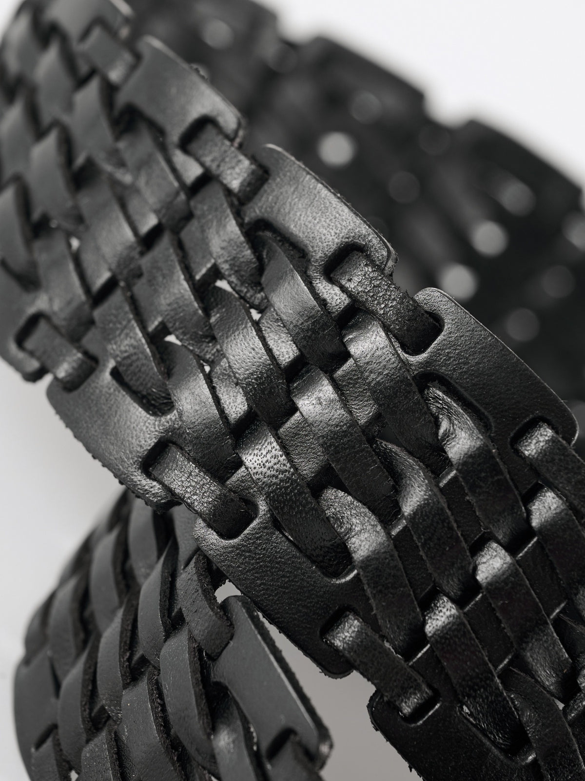Braided Leather Belt