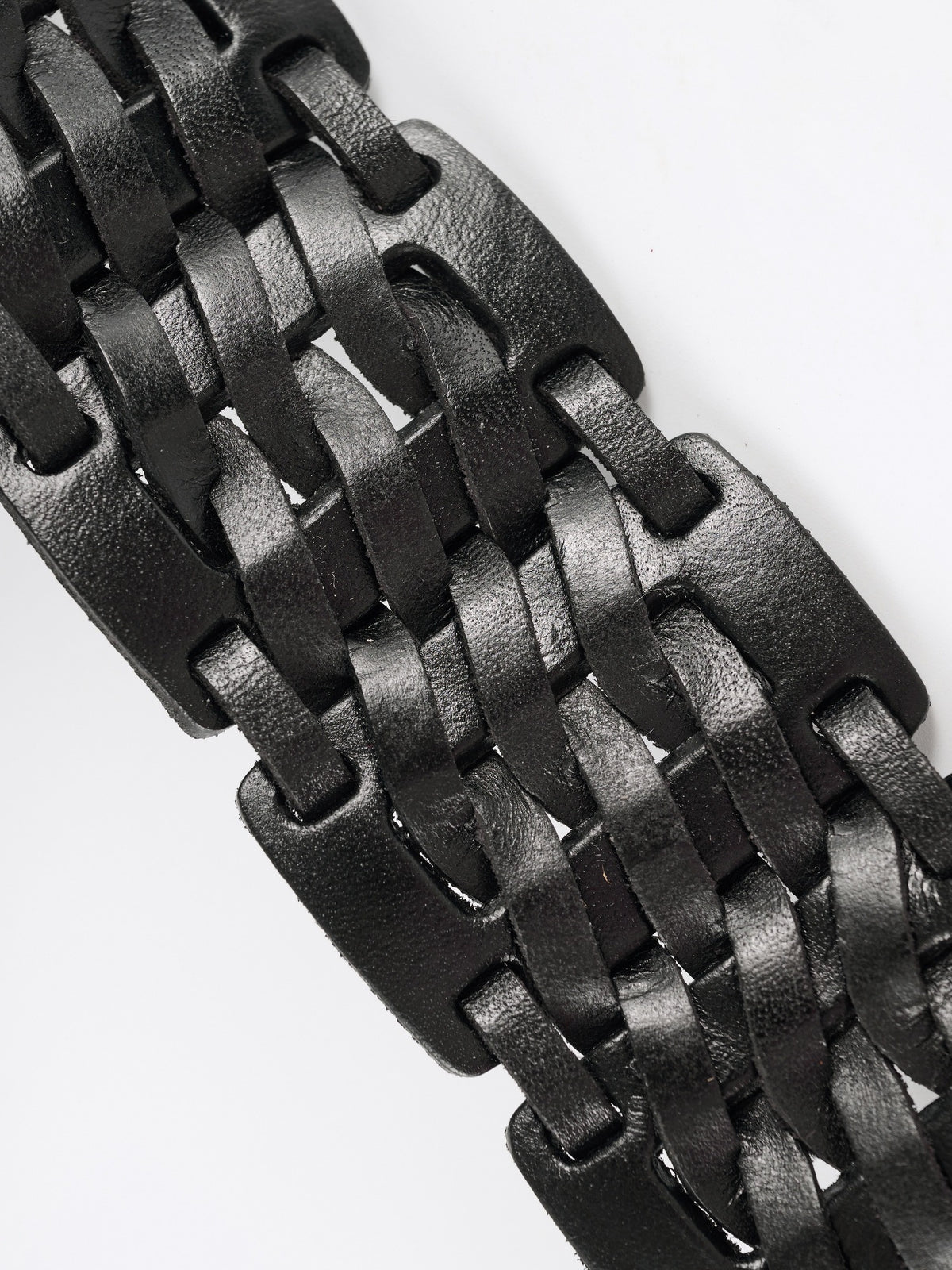 Braided Leather Belt