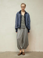 Wool Jacquard Double-Breasted Jacket