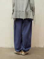 Dual-Waistband 2-in-1 Cuffed Skirt Joggers