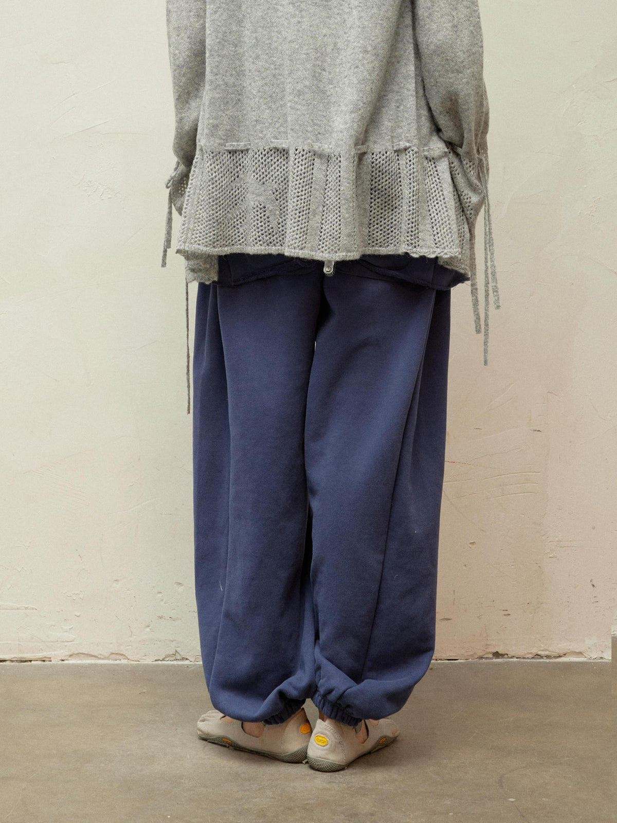 Dual-Waistband 2-in-1 Cuffed Skirt Joggers