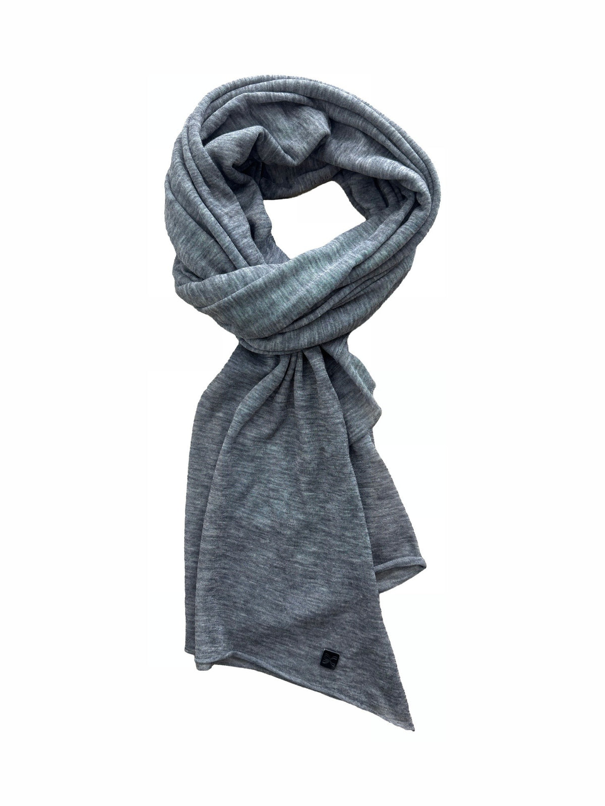 Wool Draped Scarf Wrap